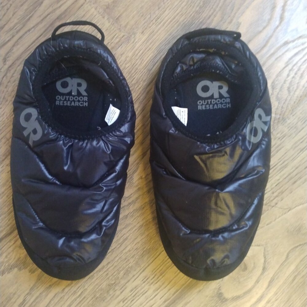 Outdoor research down slippers